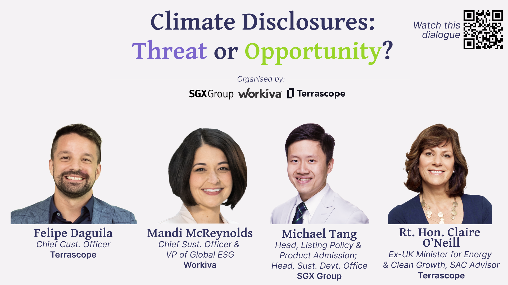 Climate Disclosures Threat Or Opportunity